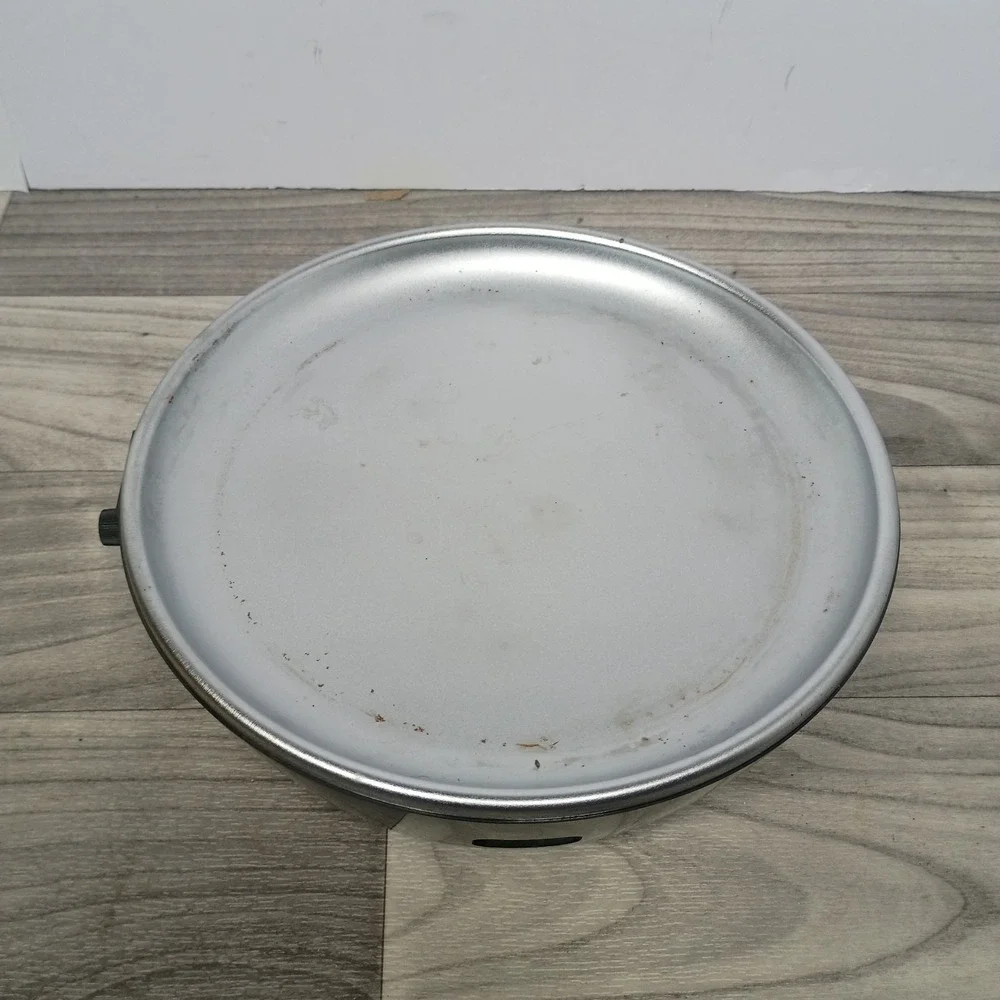 Vintage West Bend Lazy Day 4 Qt Slow Cooker Electric Crock Pot Enamel Retro